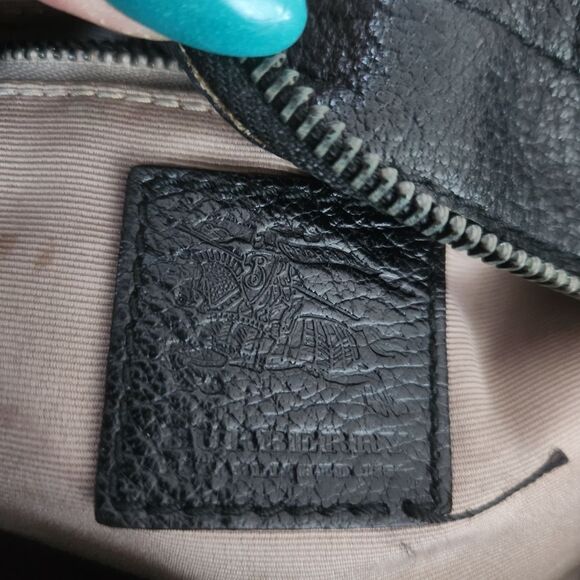 Burberry Authentic Nova Check Patent Leather Plaid Shoulder Bag - Picture 5 of 14